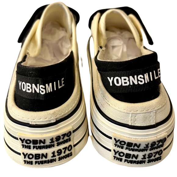 Women’s Fuersen Star White Round Toe Platform Sneakers Size 39 - Picture 5 of 7